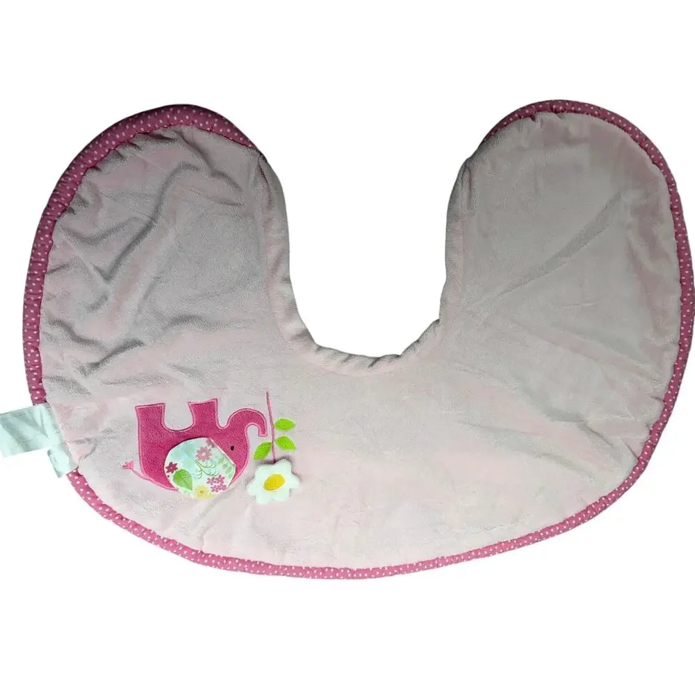 2 Boppy nursing pillow pink covers
